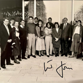 Harm-Adam_1989_Gespräch-mit-dem-RCDS-beim-damaligen-Bundeskanzler-Helmut-Kohl